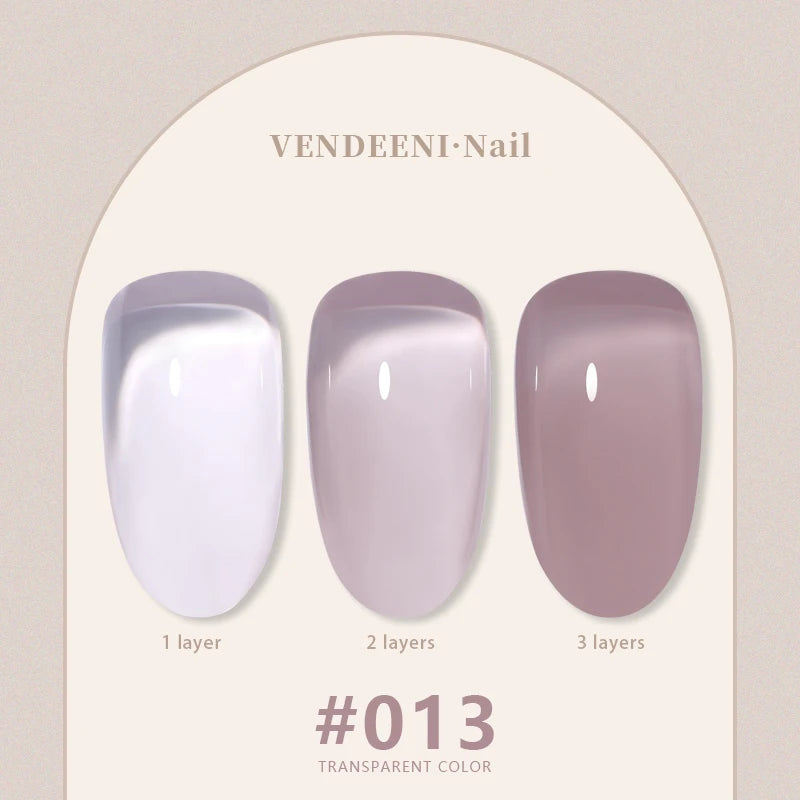 Vendeeni 24 Colors Jelly Gel Nail Polish Set - Smarsty