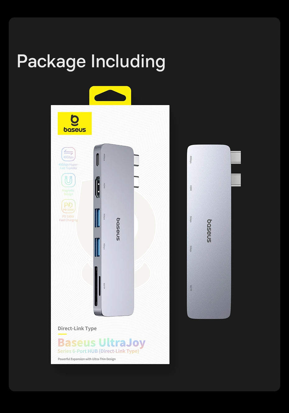 Versatile 4K USB-C Hub with HDMI and Thunderbolt Support