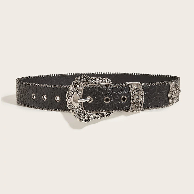 Unisex Goth Y2k Designer Jeans Belt High Quality - Smarsty