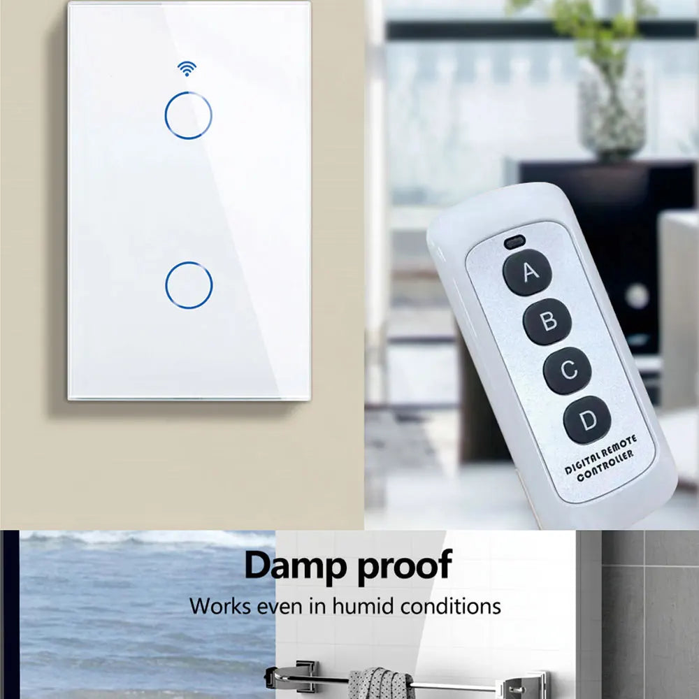 Tuya WiFi Smart Wall Switch with Voice Control - Smarsty