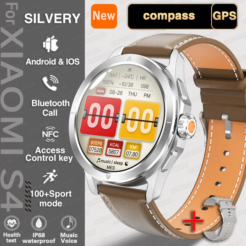 Xiaomi S4 Ultra Smart Watch with AMOLED Screen and GPS - Smarsty