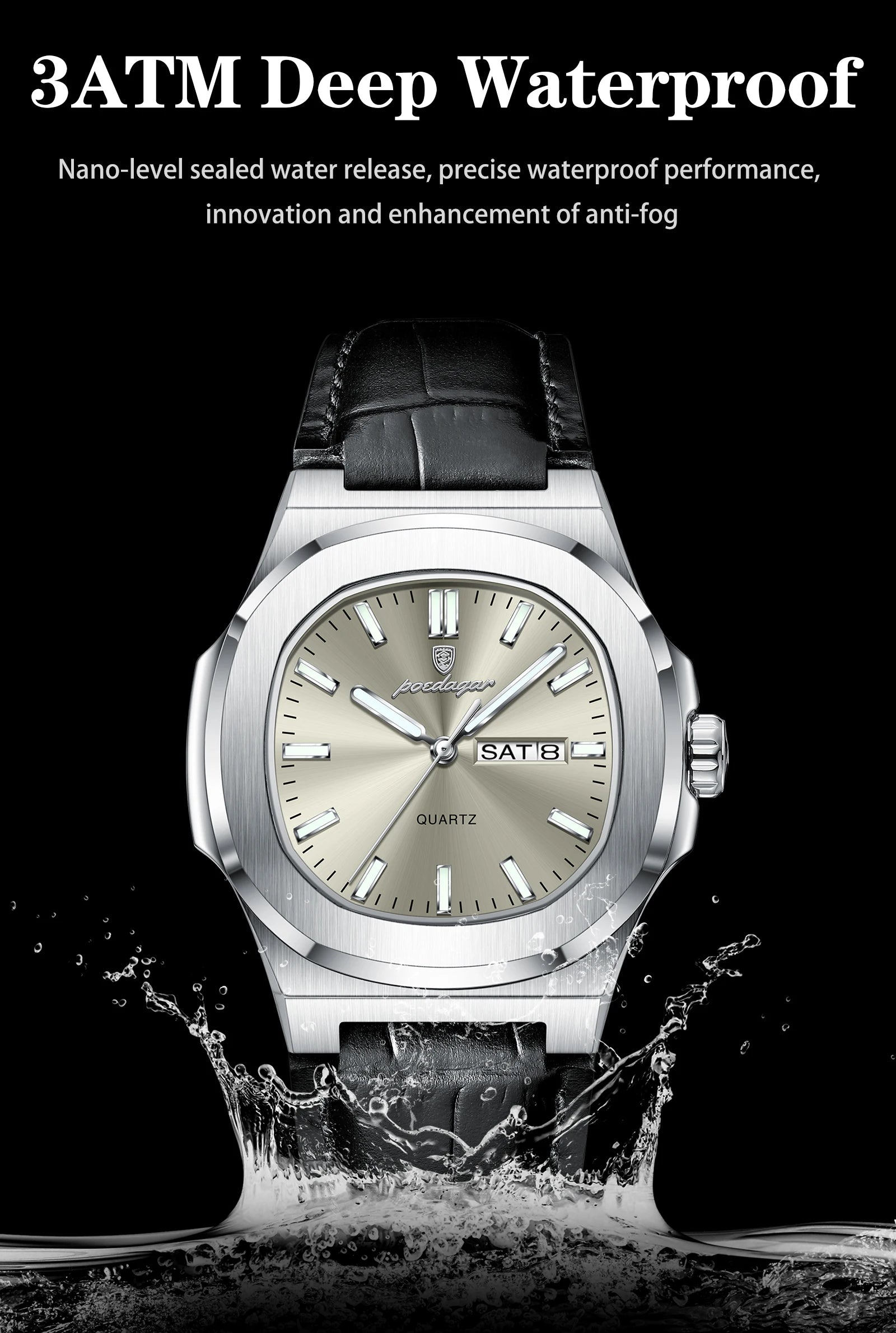 Luxury Luminous Waterproof Watch For Men - Smarsty