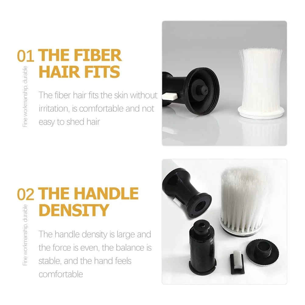 Black Hair Duster Brush for Clean Haircuts - Smarsty