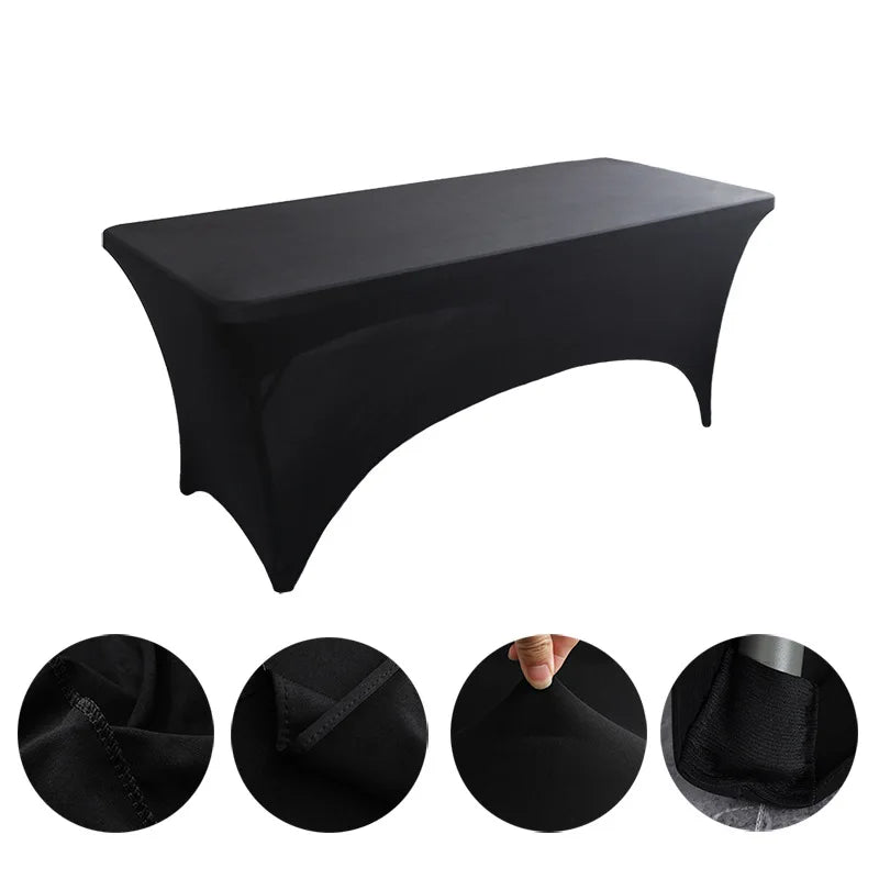 Stretch Spandex Table Cover for Rectangular Tables - Smarsty