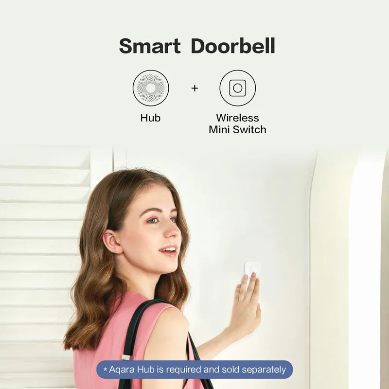 Aqara Smart Wireless Mini Switch for Home Security - Smarsty