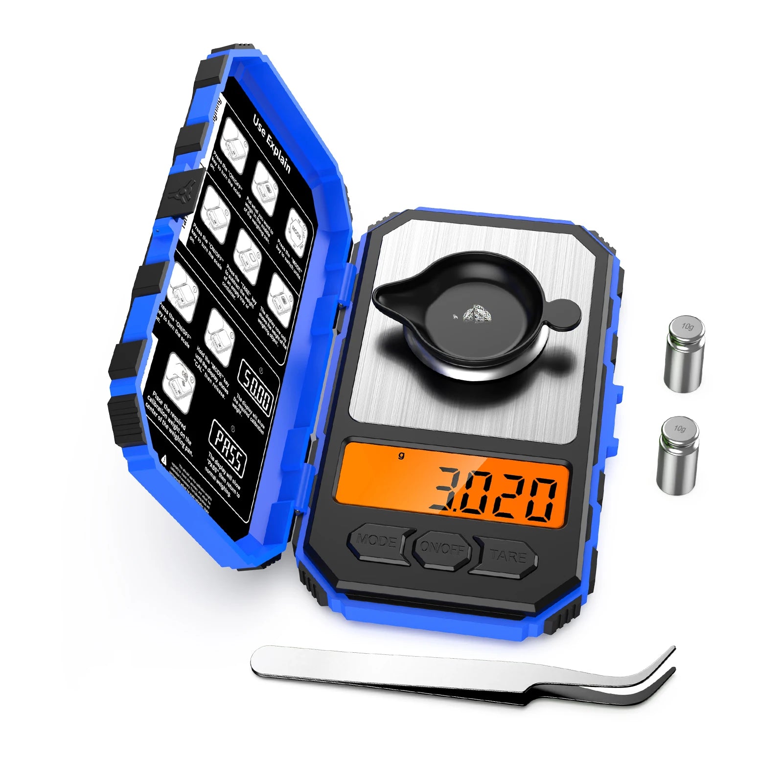 Mini Digital Pocket Scale for Jewelry Precision 0.001g Accuracy - Smarsty