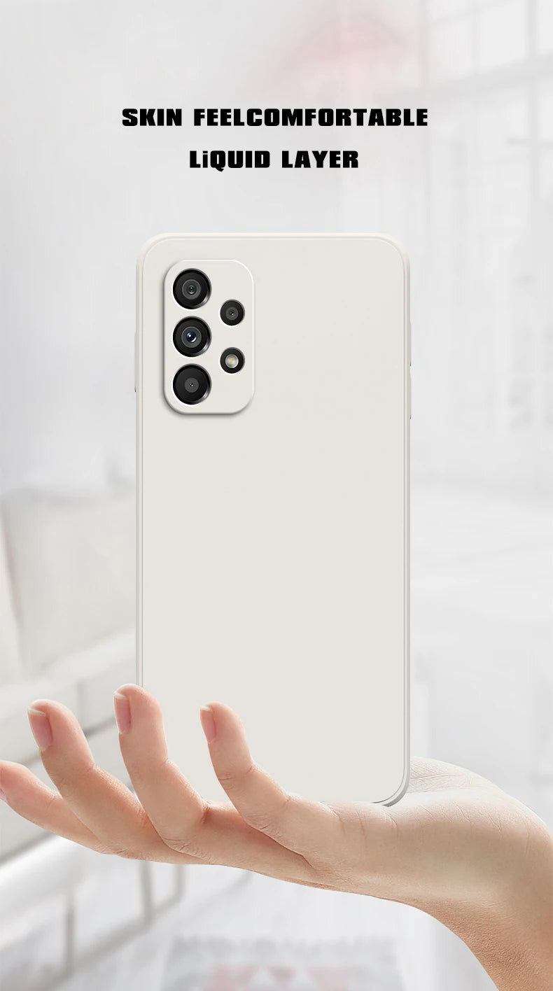 Durable Silicone Phone Case Fingerprint Resistant 5G - Smarsty