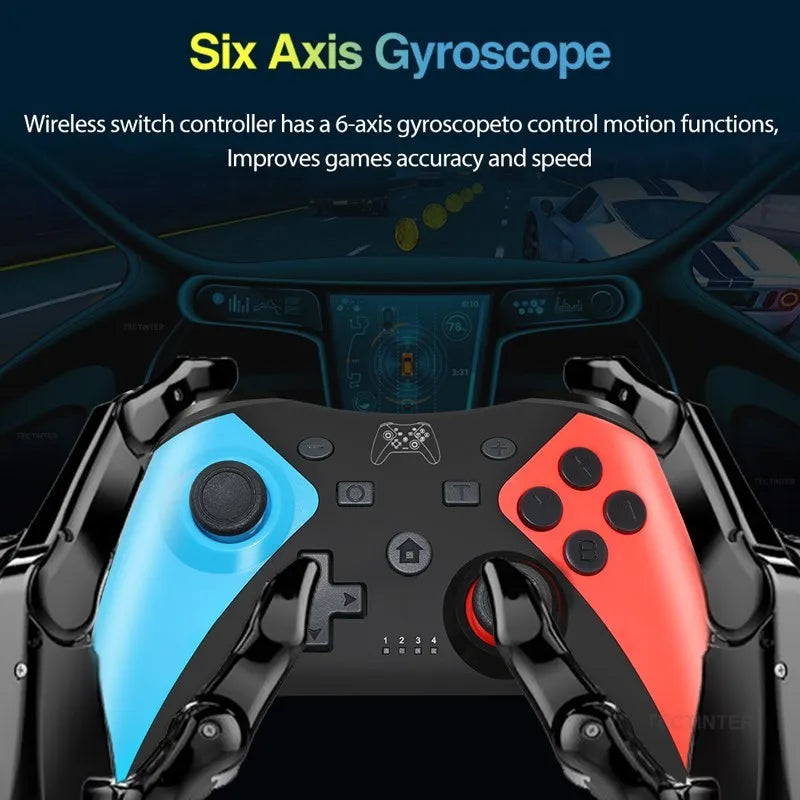 Wireless Bluetooth Controller for Nintendo Switch Pro - Smarsty
