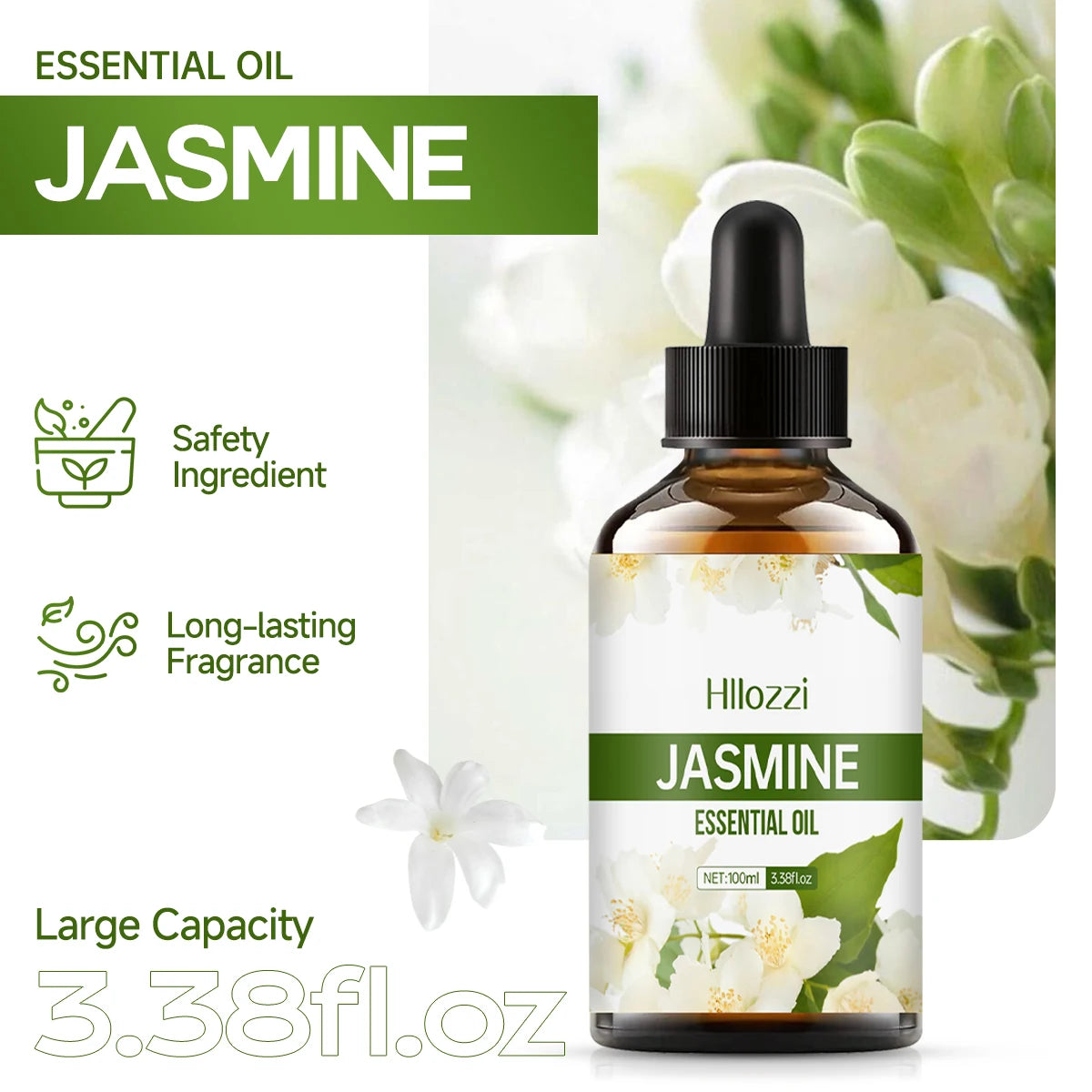 Jasmine Essential Oil for Relaxing Body Massage - Smarsty
