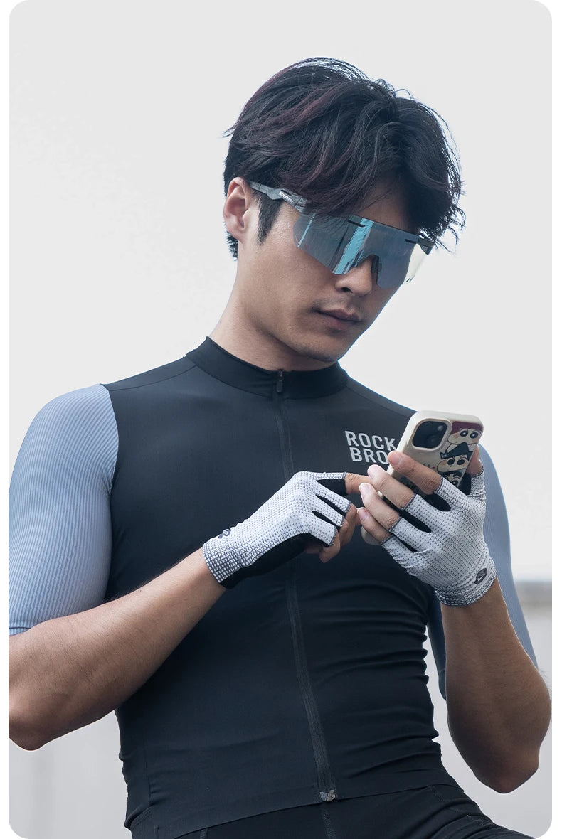 RockBros Breathable Cycling Gloves Half Finger Anti Slip - Smarsty