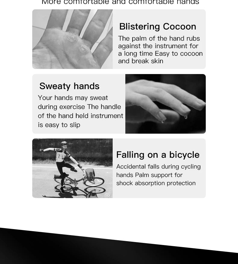 Breathable Cycling Gloves Anti Shock MTB Gloves - Smarsty