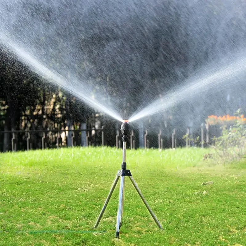 Adjustable Stainless Steel Garden Sprinkler Tripod System - Smarsty