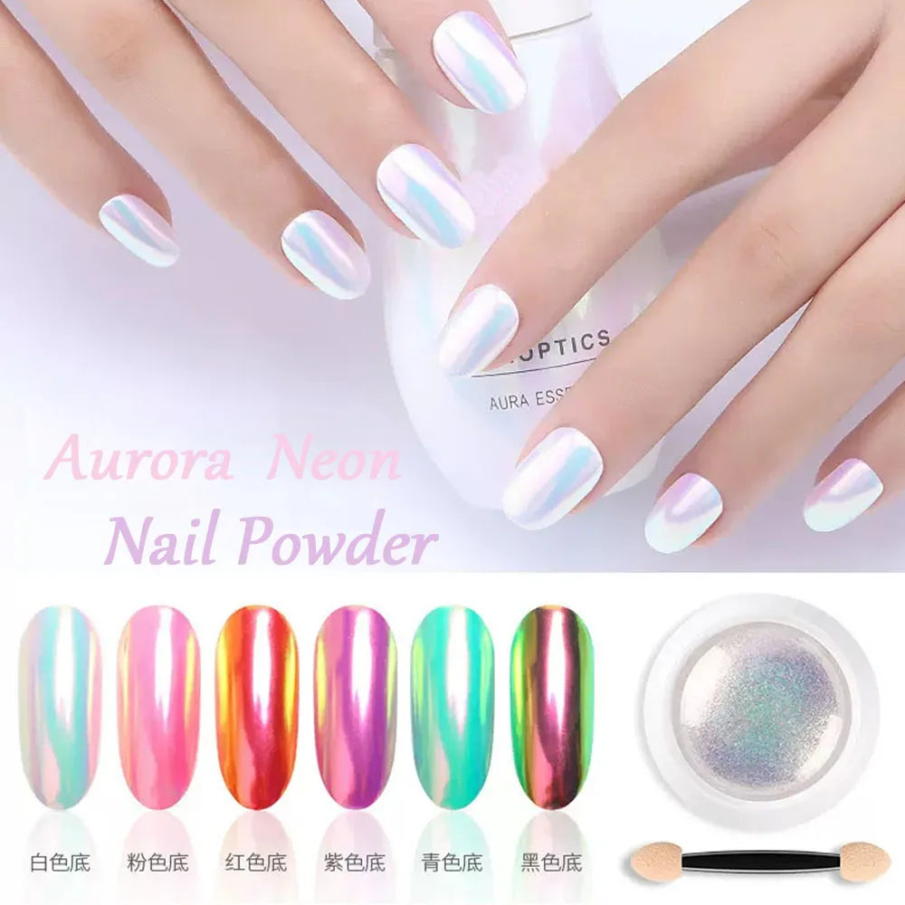 Pearl Effect Nail Powders for Stunning Mermaid Nails - Smarsty