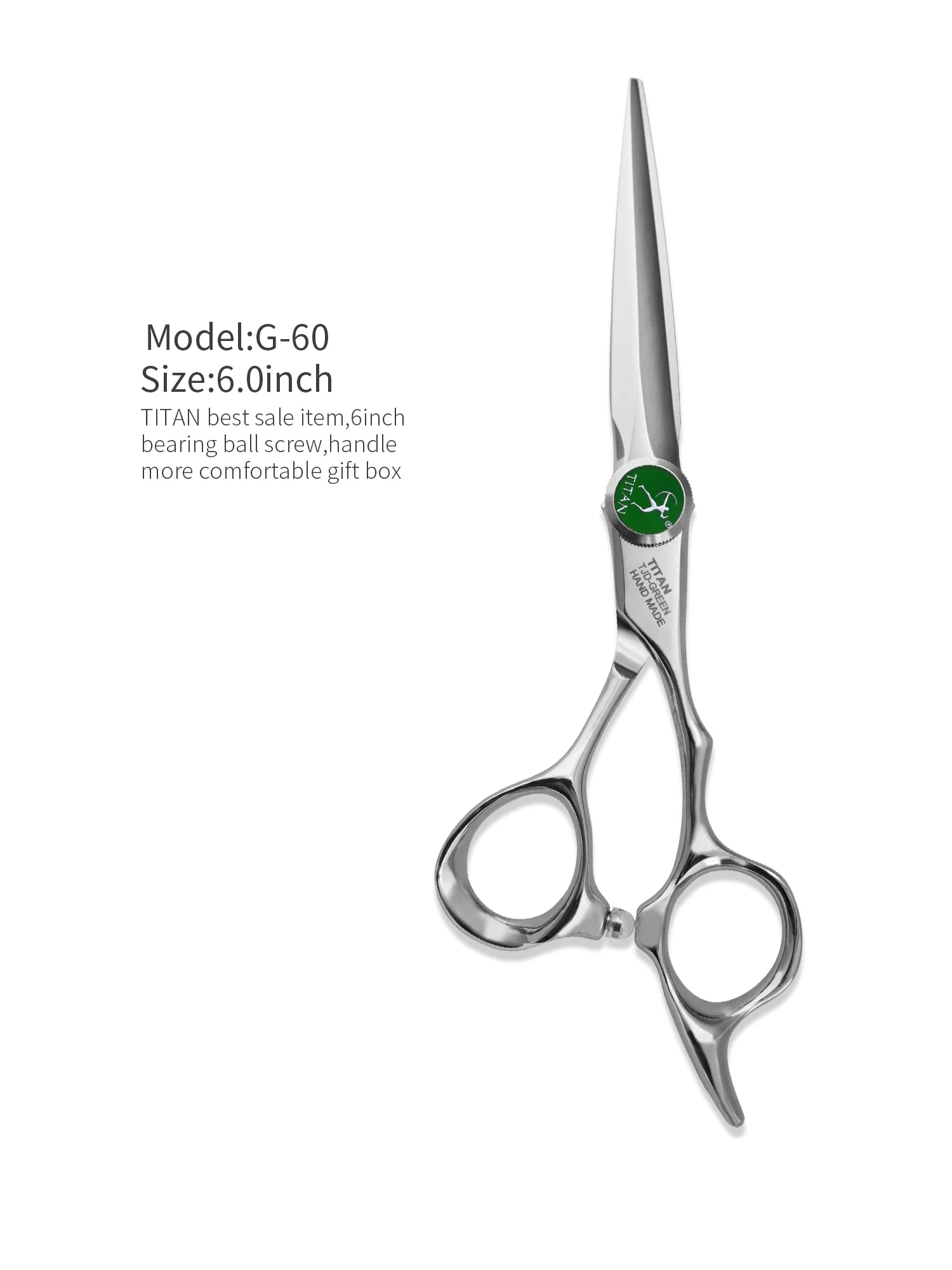 Titan 6 Inch Professional Hairdressing Scissors for Precision Cutting - Smarsty