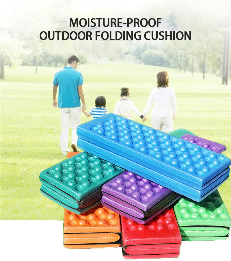 Waterproof Camping Foam Pad Portable Seat for Picnic Hiking Backpacking Mountaineering Trekking Stadium Bleachers Outdoor Activi