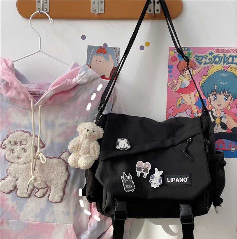 Nylon One Shoulder Crossbody Bag Large Capacity Travel - Smarsty