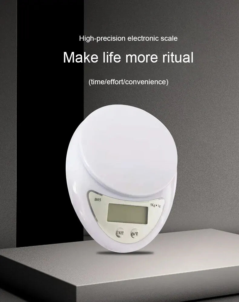Mini Portable Digital Kitchen Scale with LCD Display - Smarsty