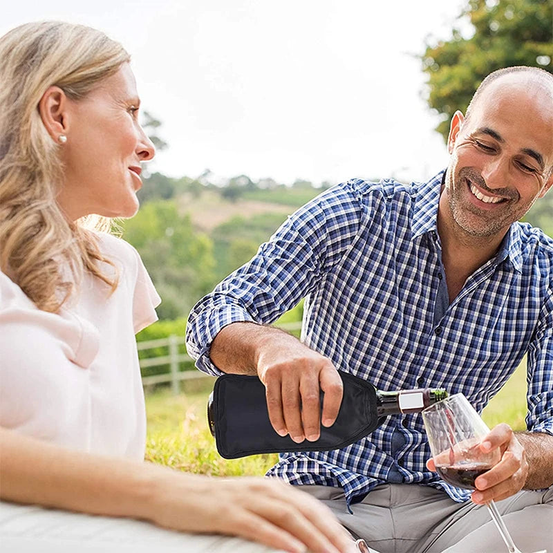 Eco-Friendly Wine Cooler Sleeve for Perfect Chilling - Smarsty