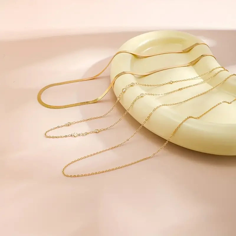 Boho Crystal Chain Belly Waist Chain Set for Women - Smarsty