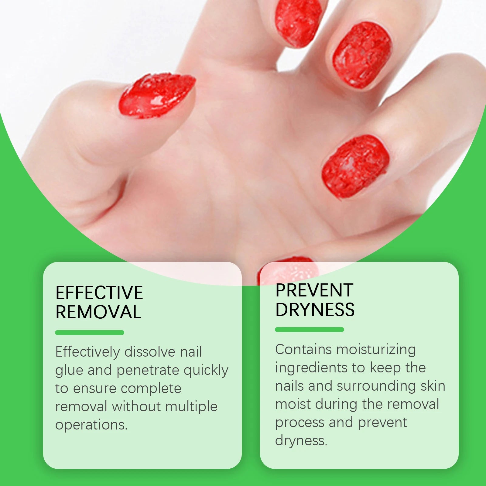 Magic Nail Polish Remover Gel Gentle Moisturizing Formula - Smarsty