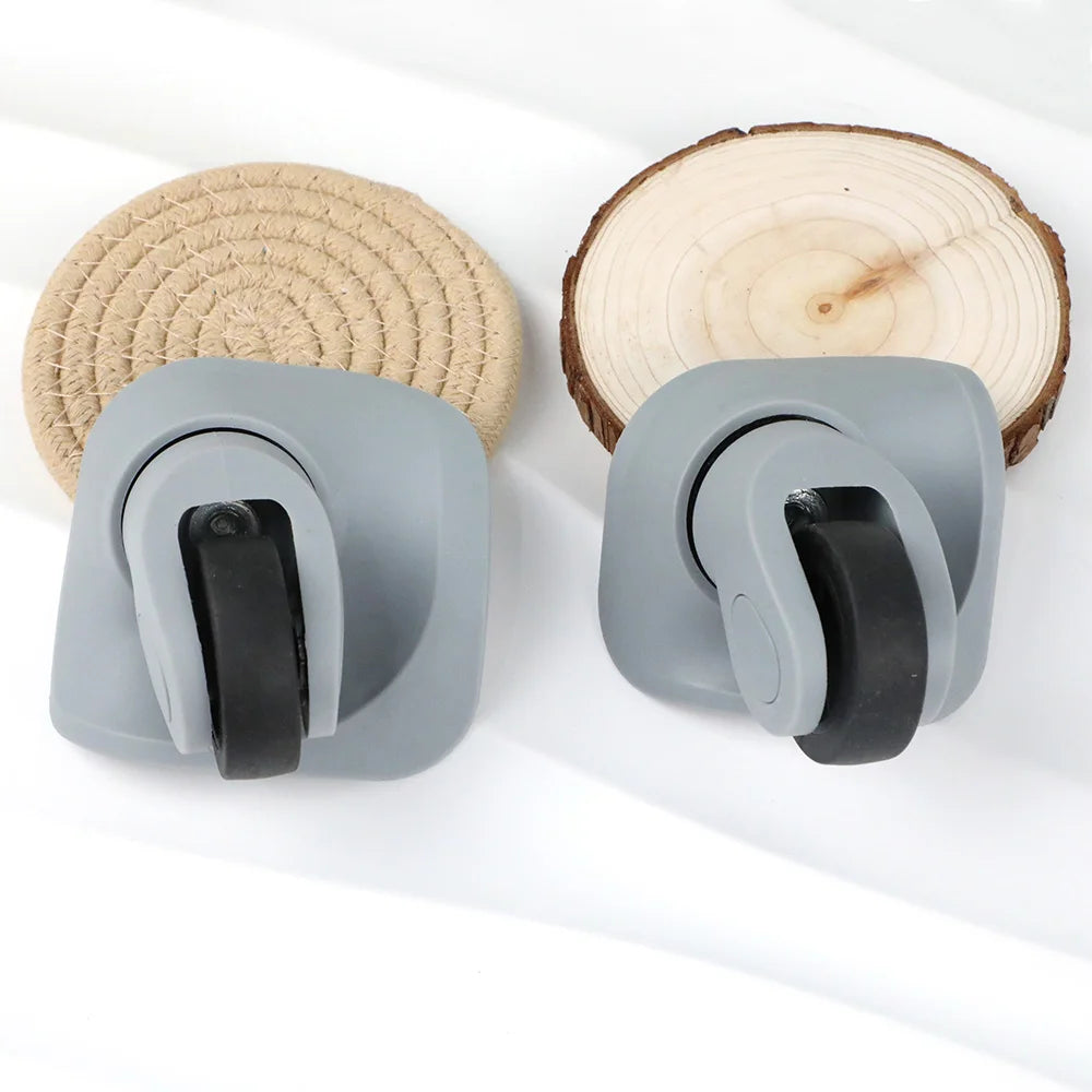2Pcs Suitcase Wheels Luggage Spinner Caster Silent Luggage Wheels Replacement Wheels Customs Box Trolley Accessories Hot