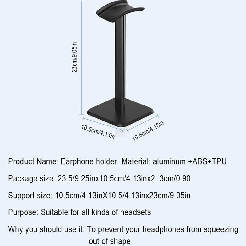Detachable Headphone Holder for Safe Storage and Display - Smarsty