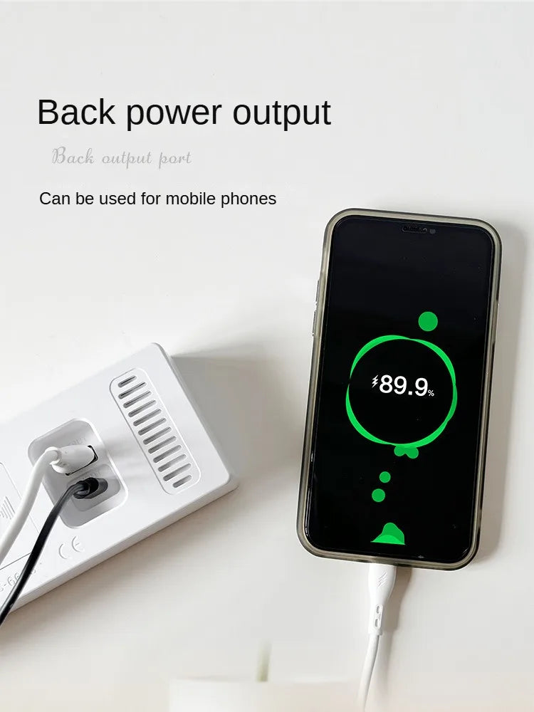 Digital LED Alarm Clock with Adjustable Brightness and Temperature Display - Smarsty