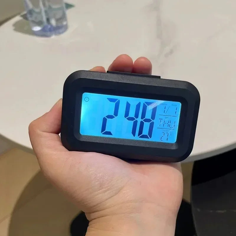 LED Digital Alarm Clock with Calendar Function for Desk - Smarsty