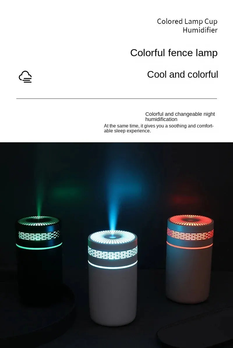 Mini Seven-Color Aroma Humidifier for Car Air Purification - Smarsty
