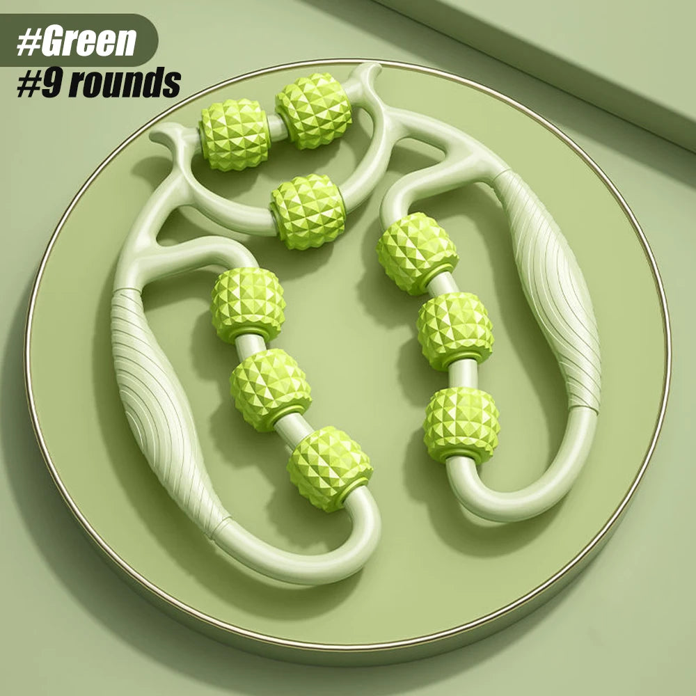 Portable Round Massager Roller for Targeted Cellulite Relief - Smarsty