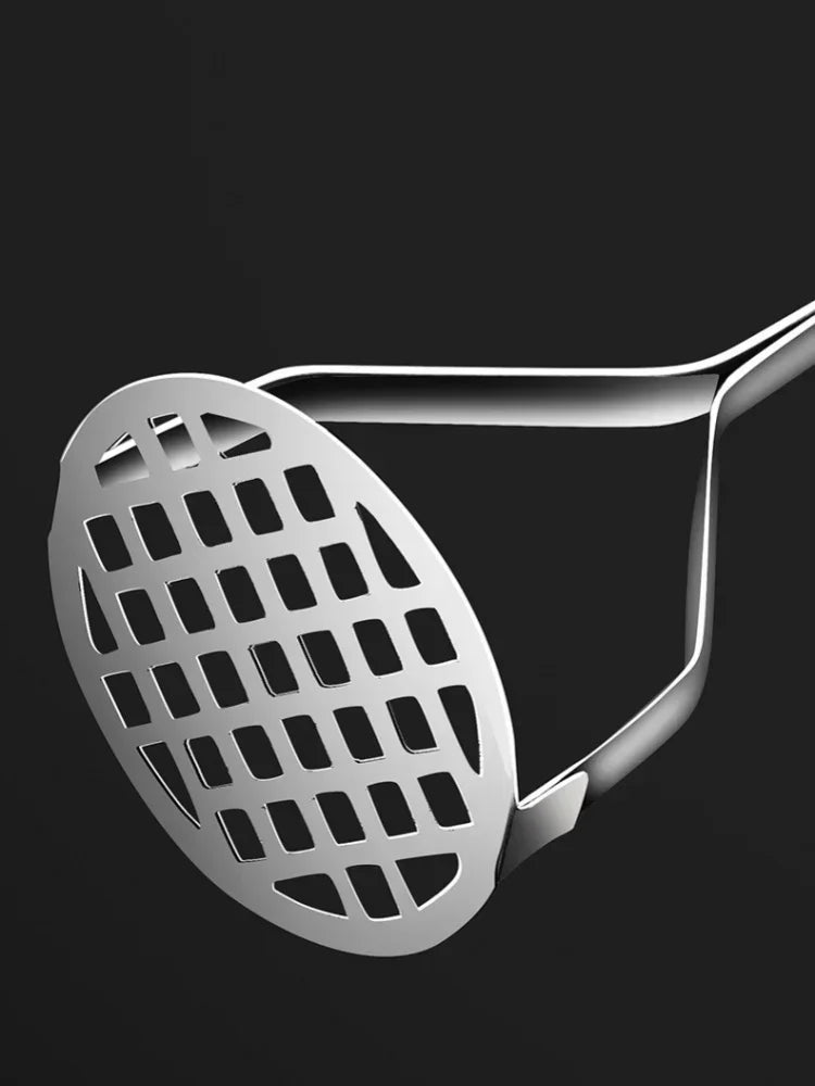 Stainless Steel Potato Masher Pumpkin Garlic Vegetable Fruit Easy Mud Press Grinder Children Food Crusher Kitchen Accessories
