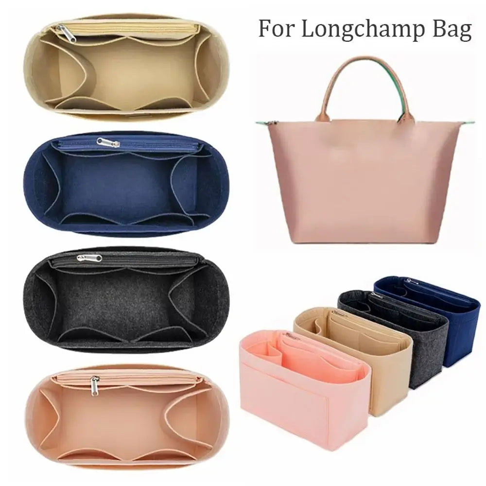 Felt Purse Organizer Insert For Handbag Keeps It Tidy - Smarsty