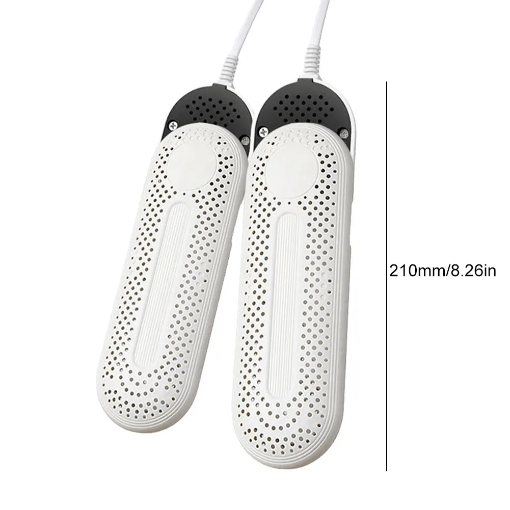 Shoe Dryer and Odor Eliminator Smart Drying Machine Portable Shoes Dehumidifier Timing/Telescopic/Purple Light Compact for Home