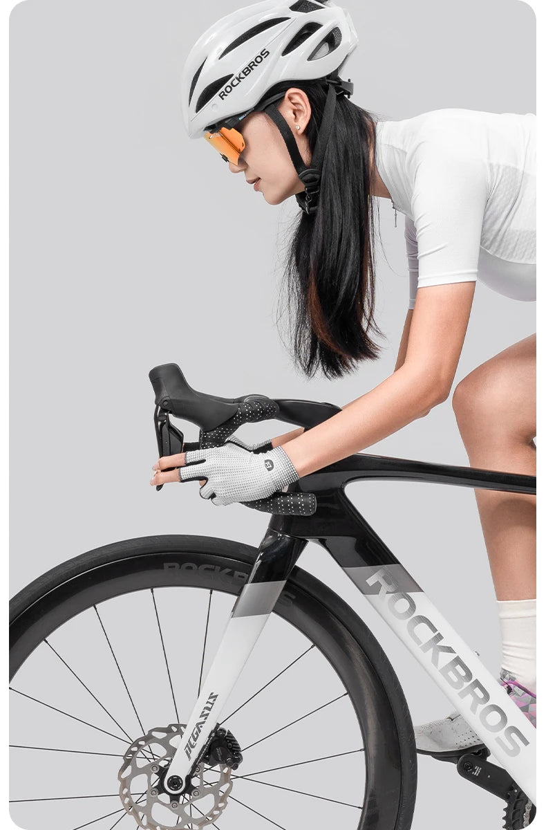 RockBros Breathable Cycling Gloves Half Finger Anti Slip - Smarsty