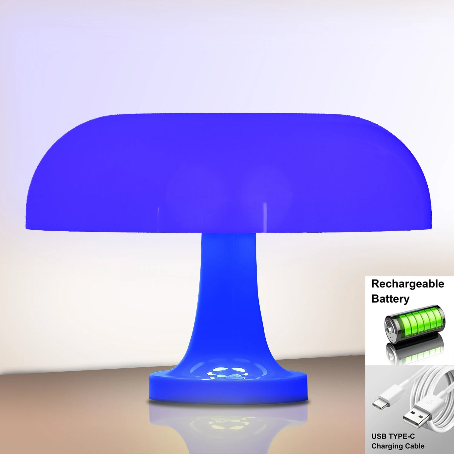 Minimalist Mushroom Table Lamp for Modern Bedrooms - Smarsty