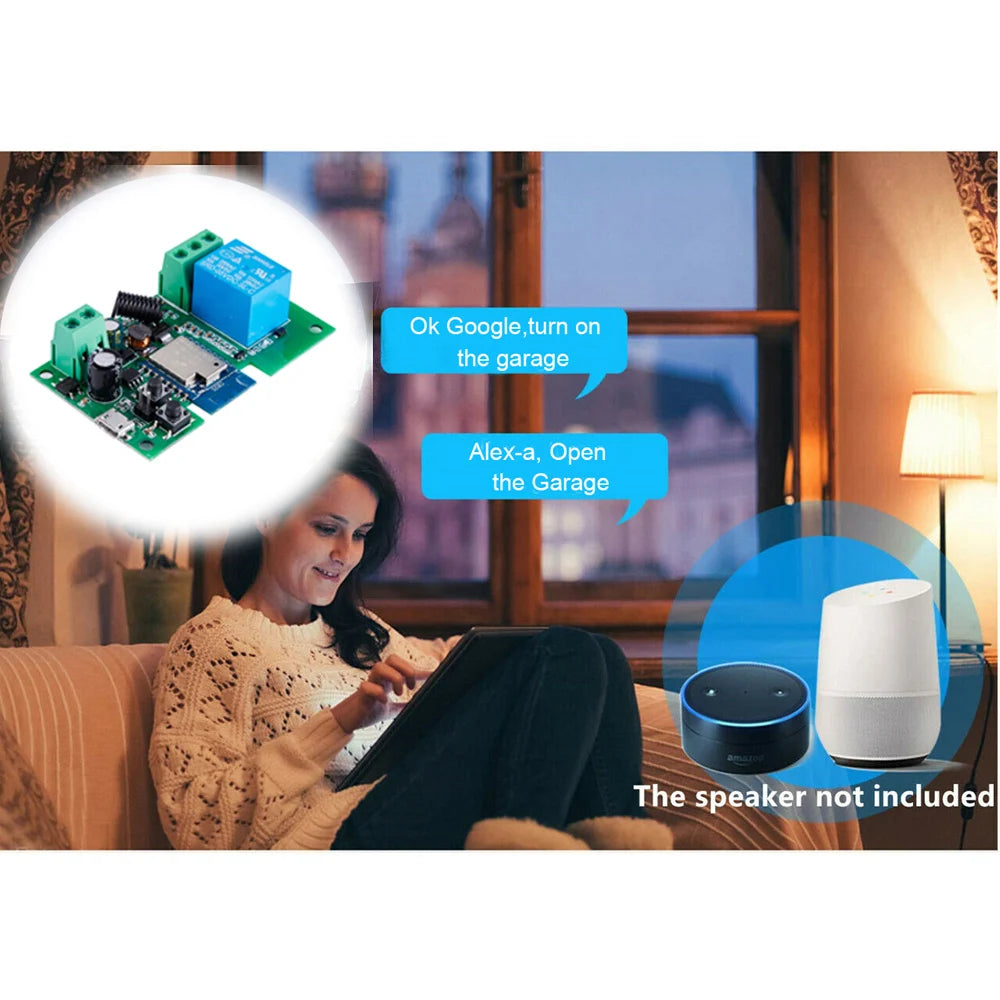 WiFi Tuya Smart Switch with APP Remote Control - Smarsty