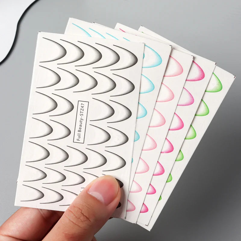 Gradient French Nail Art Stickers for Stunning Ombre Manicures - Smarsty