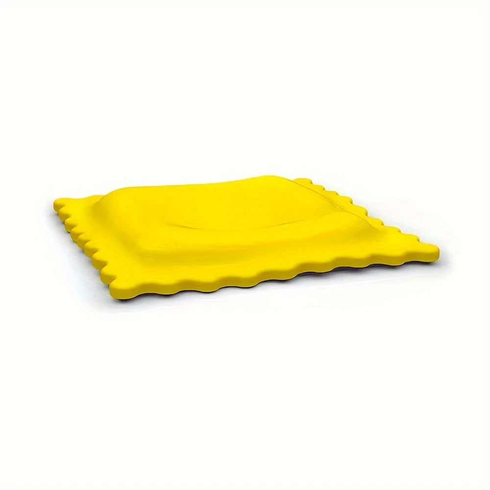 1pc Cartoon Biscuit-Shaped Soup Spoon Rest - Heat Insulating and Anti-Scalding Mat for Kitchen Gadgets for Restaurant Kitchen