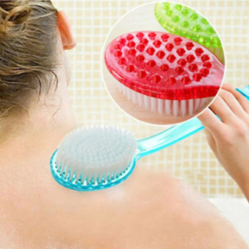 Long Handle Soft Bath Brush for Effective Back Scrubbing - Smarsty