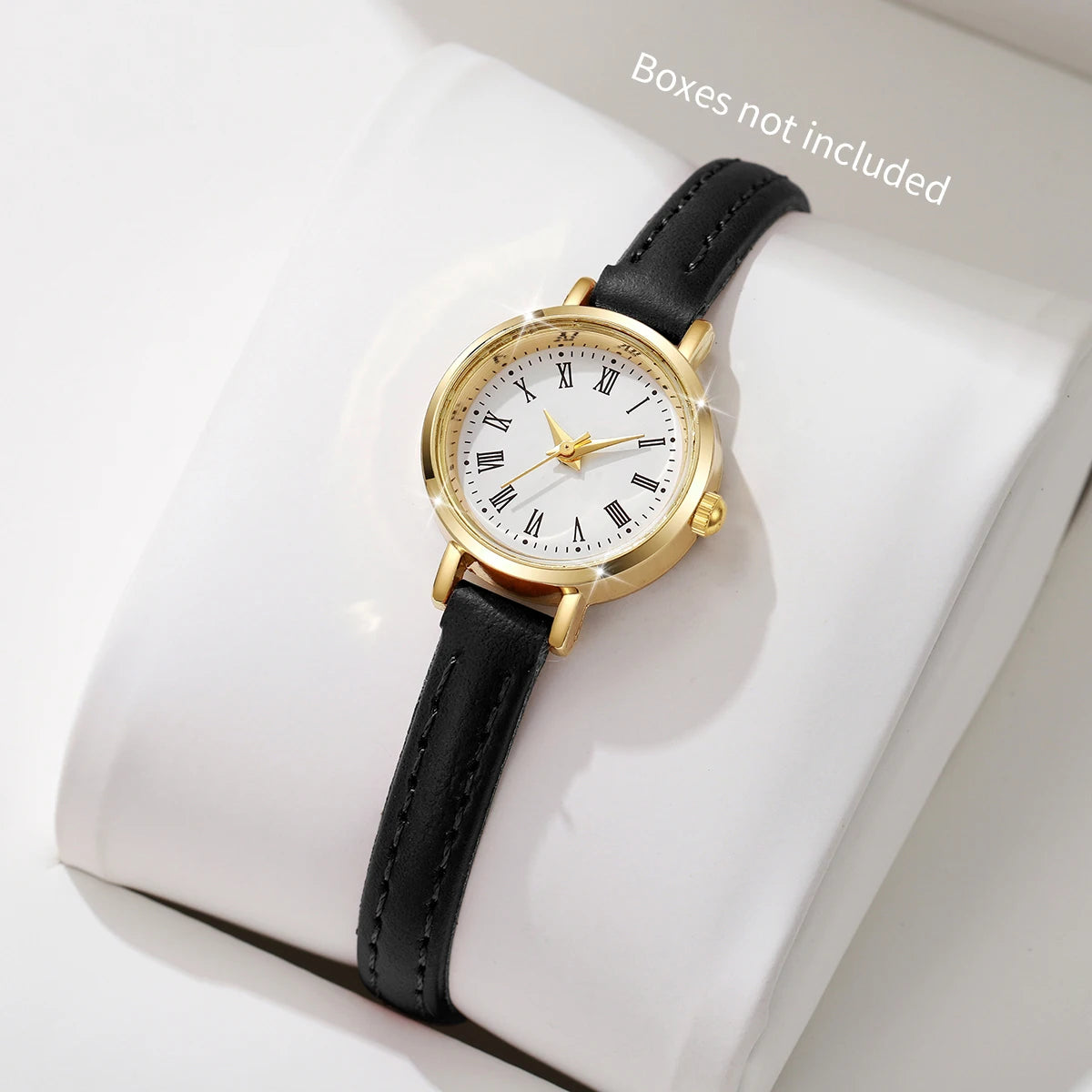 Fashionable Women's Quartz Watch with Leather Band - Smarsty