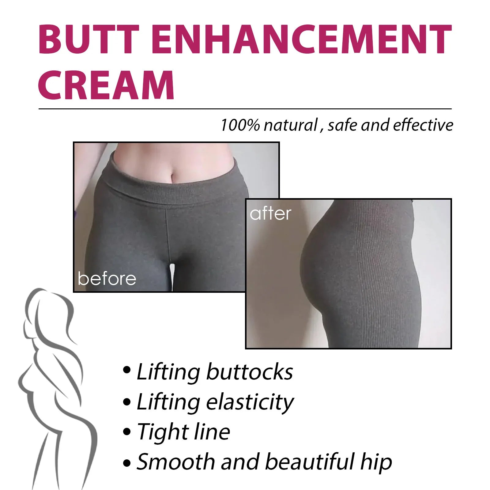 Butt Enhancement Essential Oil for Lifting and Firming - Smarsty