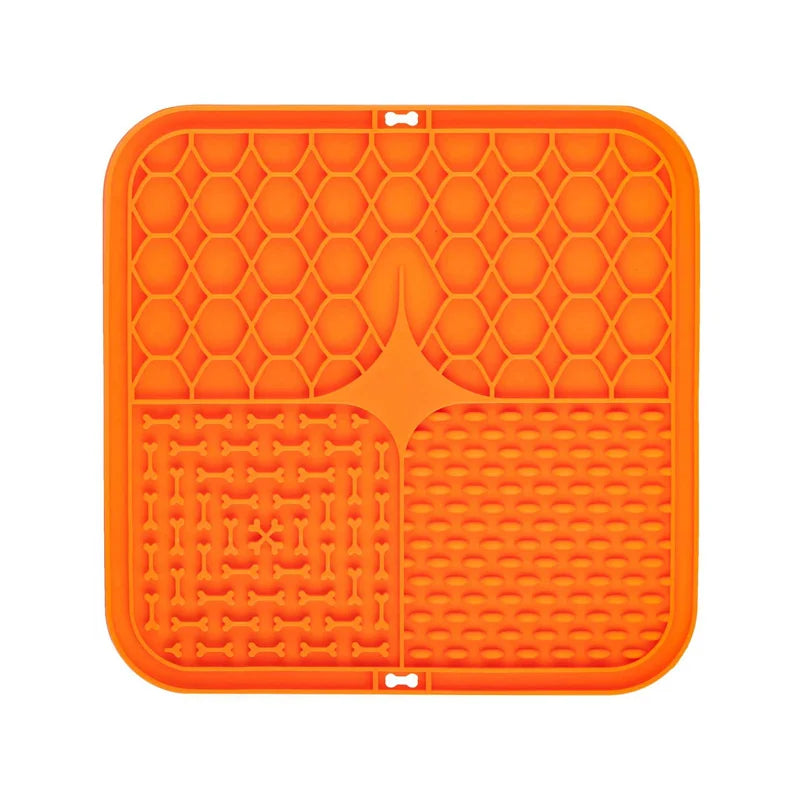 Silicone Pet Lick Mat for Slow Feeding Dogs - Smarsty