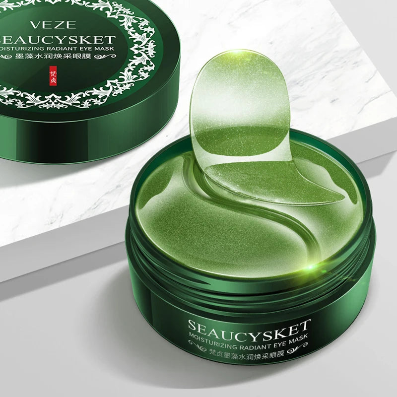 Seaweed Gold Collagen Eye Masks for Dark Circles and Puffiness - Smarsty