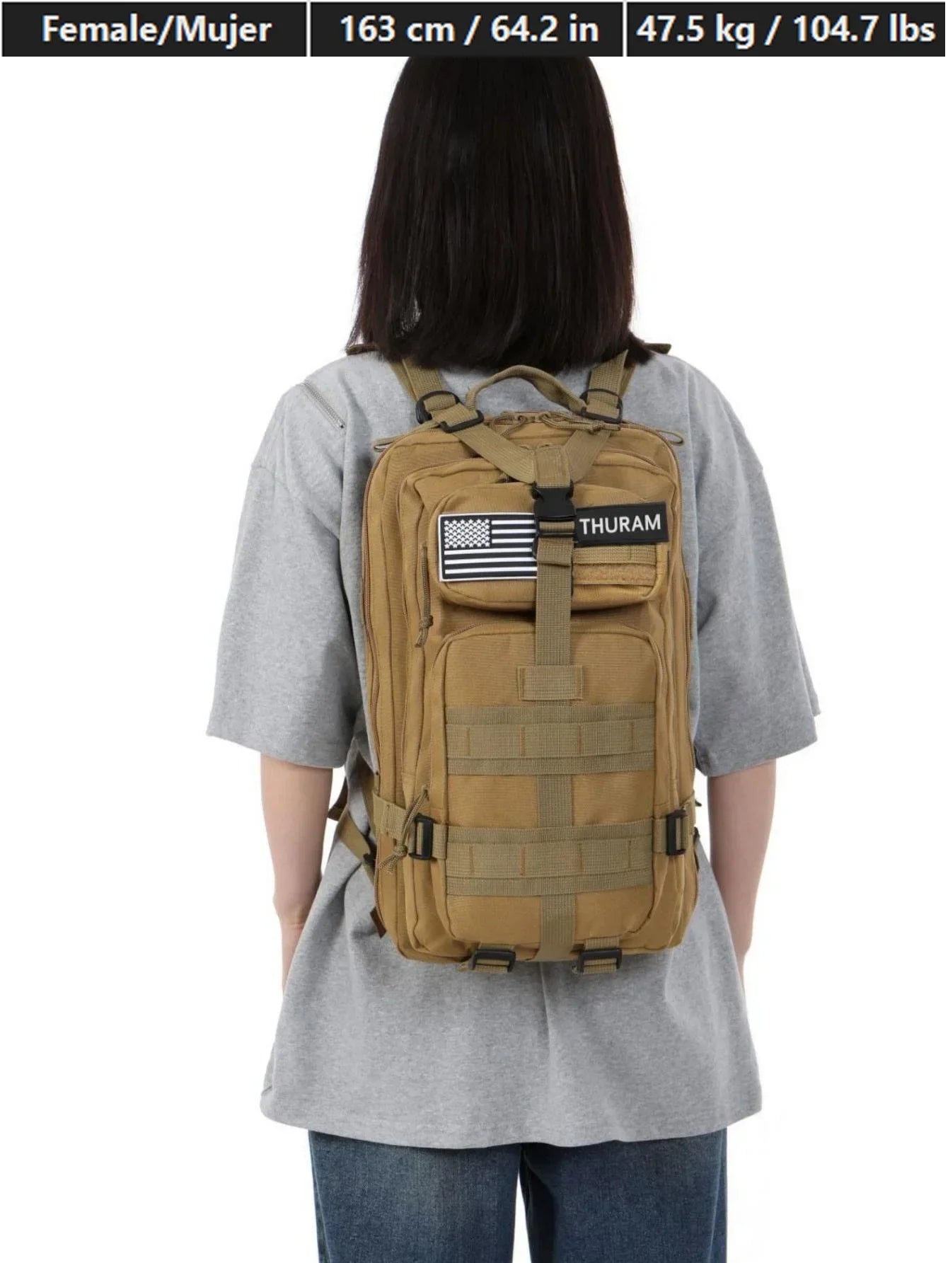 25L/50L Tactical Backpack Molle Bag Outdoor Bags Backpack for Hiking Camping Trekking Hunting Fishing GYM Bags Backpacks - Smarsty