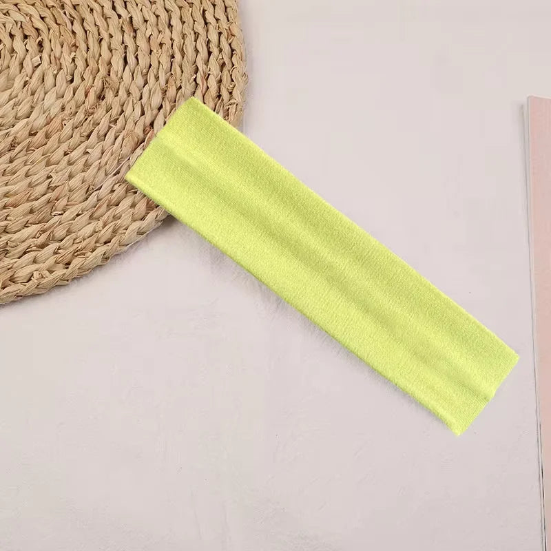 Stretchy Sports Yoga Headband Comfortable Breathable Cotton - Smarsty