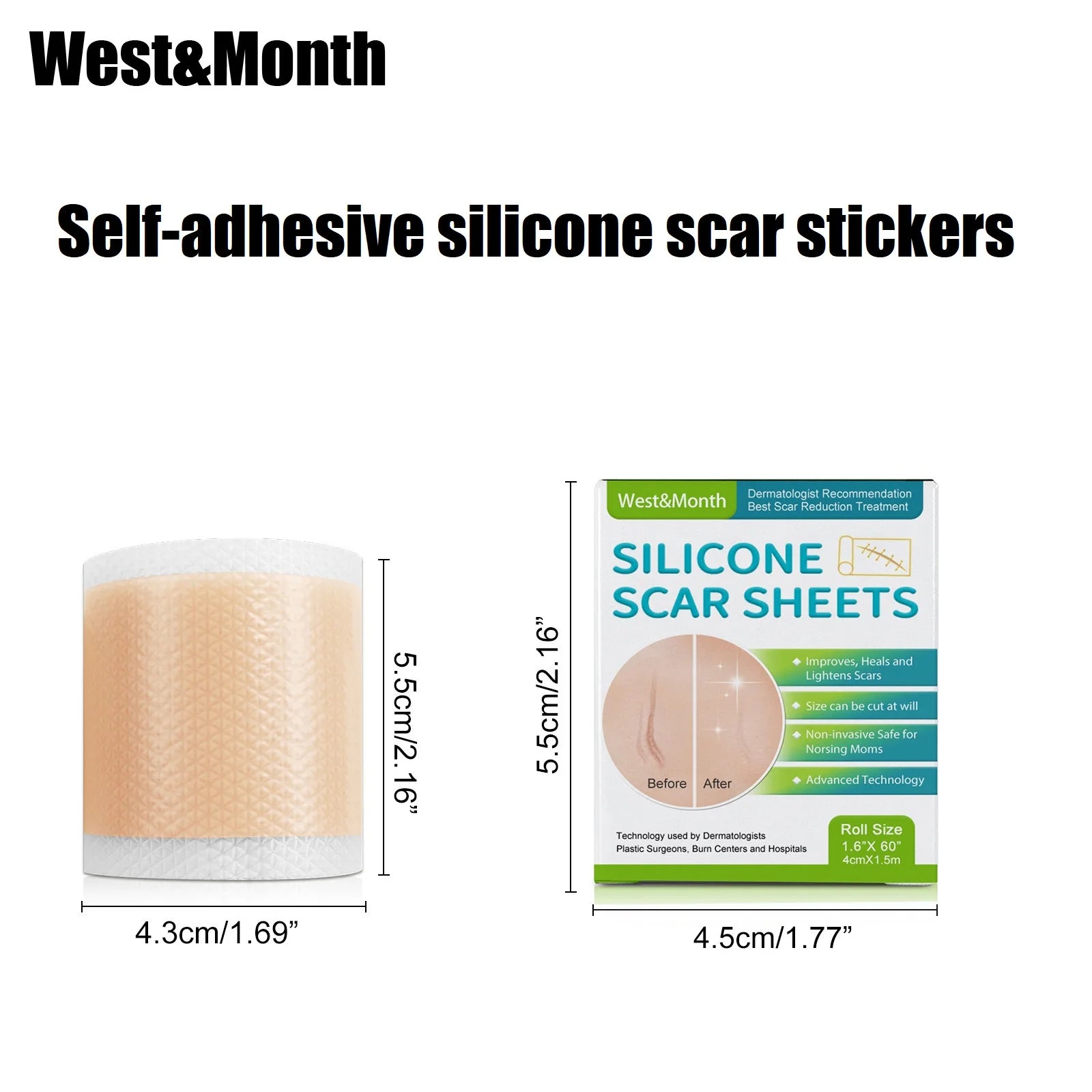 Silicone Scar Sheets for Effective Skin Care - Smarsty