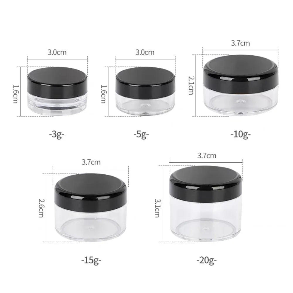 12PCS Leak Proof Travel Cream Jars for Toiletries - Smarsty
