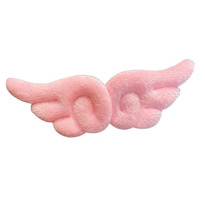 Cute Angel Wing Plush Hairpin for Girls - Smarsty