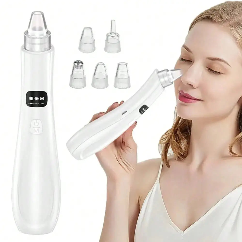 Rechargeable Face Cleansing Machine with Suction Modes - Smarsty