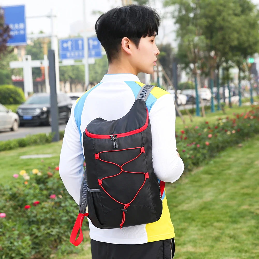 10L Foldable Portable Backpack Splashproof Folding Mountaineering Bag Ultralight Travel Daypack Bag Sports Daypack for Men Women